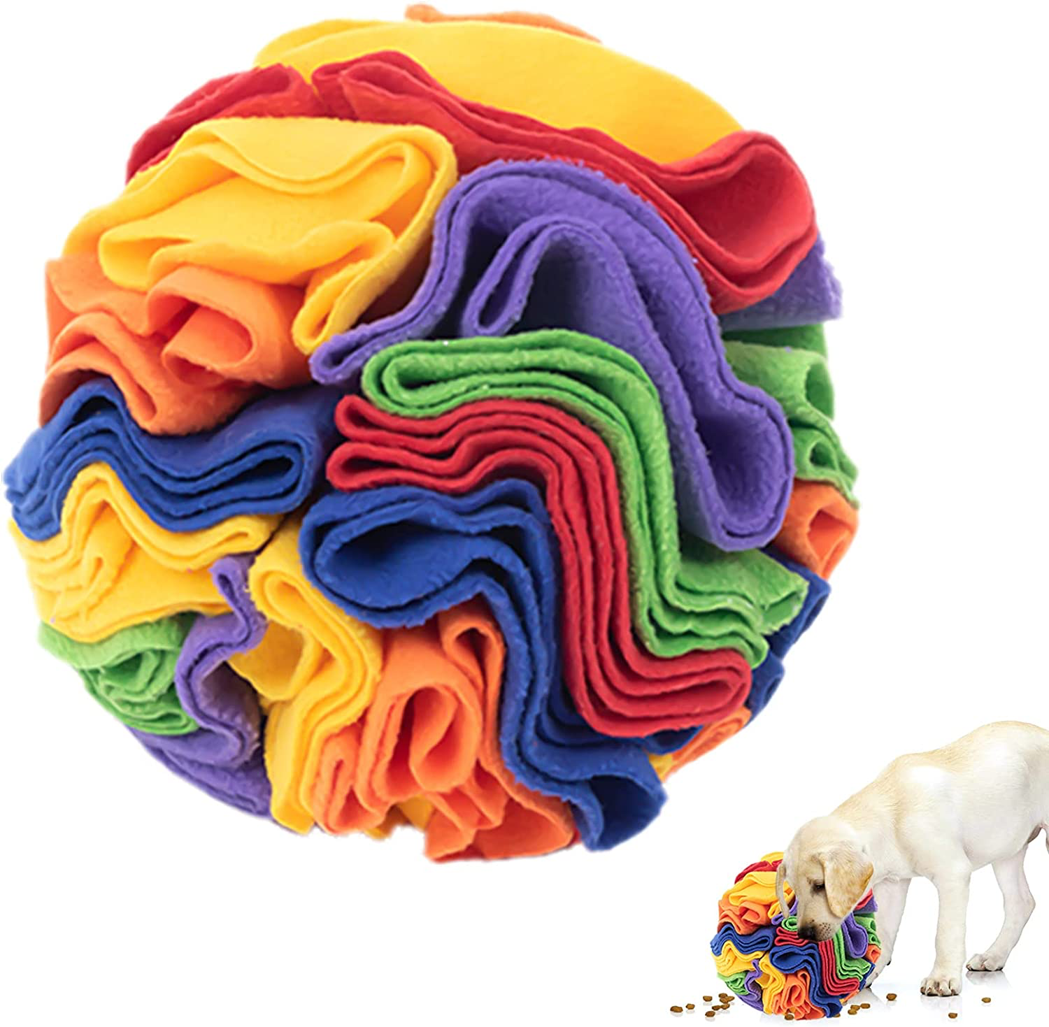 Snuffle Mat Ball • Three Dogs Training